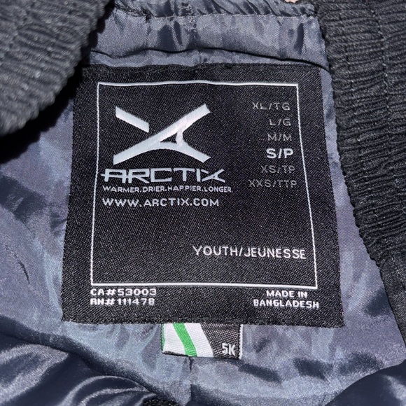Boys Arctix snow bib overalls size small. - Picture 2 of 4